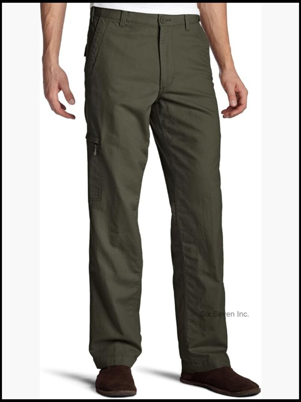 Classic Fit Comfort Cargo Pants - 100% Cotton